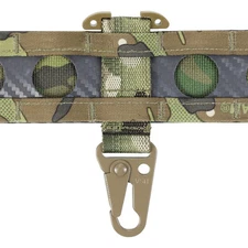 Tactical Gear Clip Clash Hook Hanging Carabiner T-Mount MOLLE Webbing Battle ...