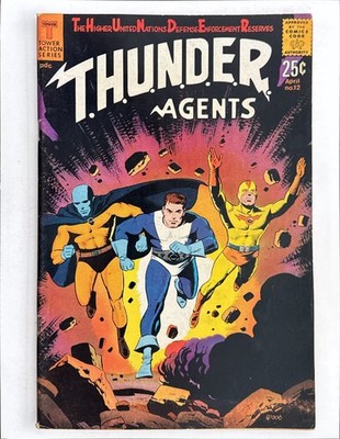 T.H.U.N.D.E.R. Agents #12 * FN-VF 7 * Pressed * Free ship on 2 items!