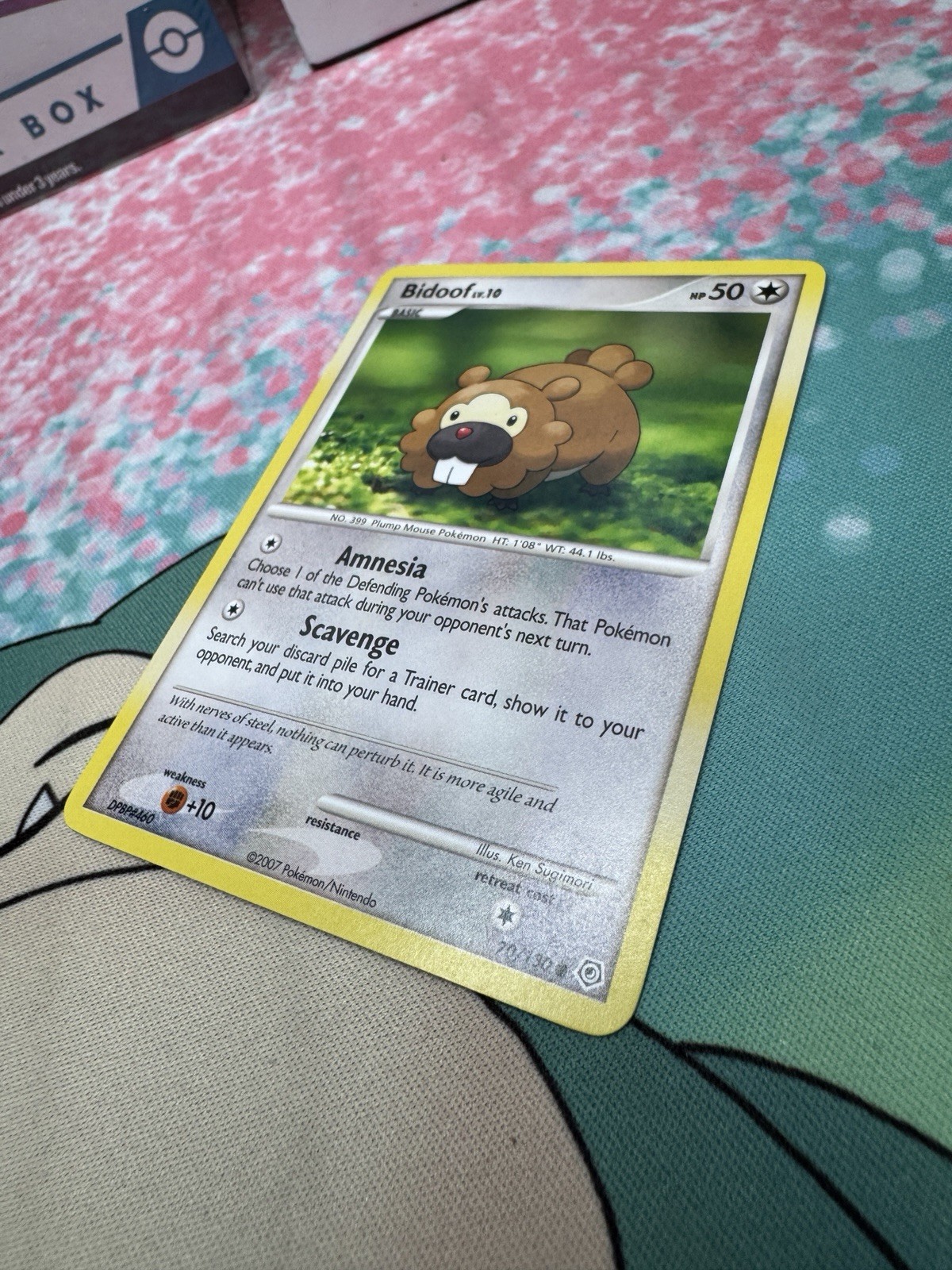 Bidoof Diamond & Pearl Common 70/130-LP