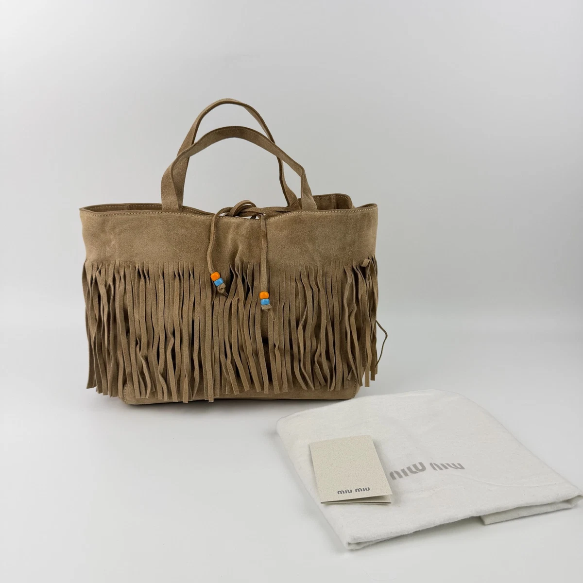 Miu Miu Suede Bags & Handbags for Women for sale | eBay