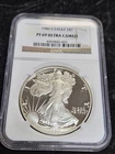1986 S American Silver Eagle NGC PF69 Ultra Cameo