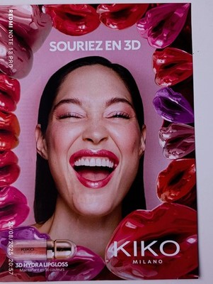 Colors cosmetics make-up lipstick / KIKO 3D HYDRA LIPGLOSS