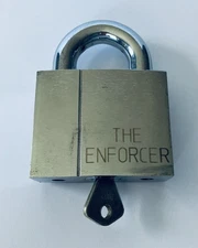 ABLOY The Enforcer Padlock Boron Hardened Steel w/ Key High Security Lock