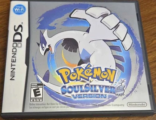 Pokemon Soul Silver Nintendo DS Not For Resale - CIB - Tested, Works