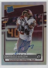 2020 Panini Donruss Optic Rated Rookies Holo Prizm 47/99 Antonio Gibson Auto r7d