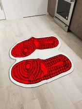 Air  1 Outsole Bedroom Floor Mat Living Room Area Rug Modern Accent Carpet