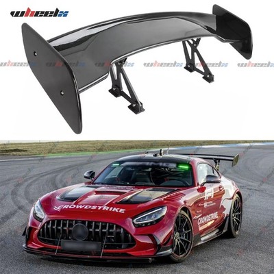 For Mercedes C Coupe W205 C300 C43 C63 C63S AMG 47'' Rear Spoiler GT Wing Black
