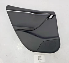 ✅12-20 OEM Tesla Model S Rear Left Driver Interior Door Card Trim Panel Leather*