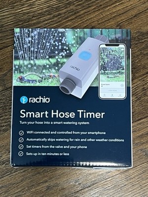Rachio Smart Hose Tap Timer WiFi App Control 1 Outlet Valve+Hub SHVK001