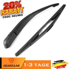 Heck Wischerarm Scheibenwischer Ersatz für OPEL ZAFIRA A 1999-2005 Schwarz Gummi
