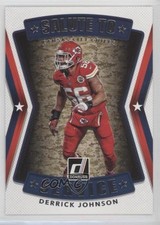 2017 Panini Donruss Salute to Service Derrick Johnson #20 0g7