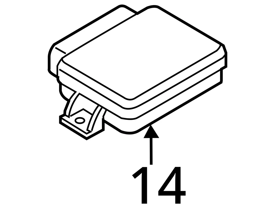 2009-2012 Audi S4 Parking Brake Control Module 8K0907801H - Image 4 of 4