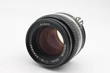 Price reduction ◆ Nikon NIKON Ai-S Ais NIKKOR 50mm F1.4 lens finest quality