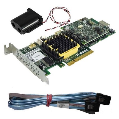 Adaptec ASR-5405Z SAS/SATA RAID Controller + BBU ZMM-100CC + Kabel #1 Low Profil