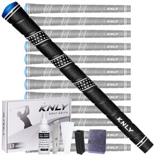 Wrap Golf Grips Set - Triangular Concave Texture Control Technology, All-Weat...