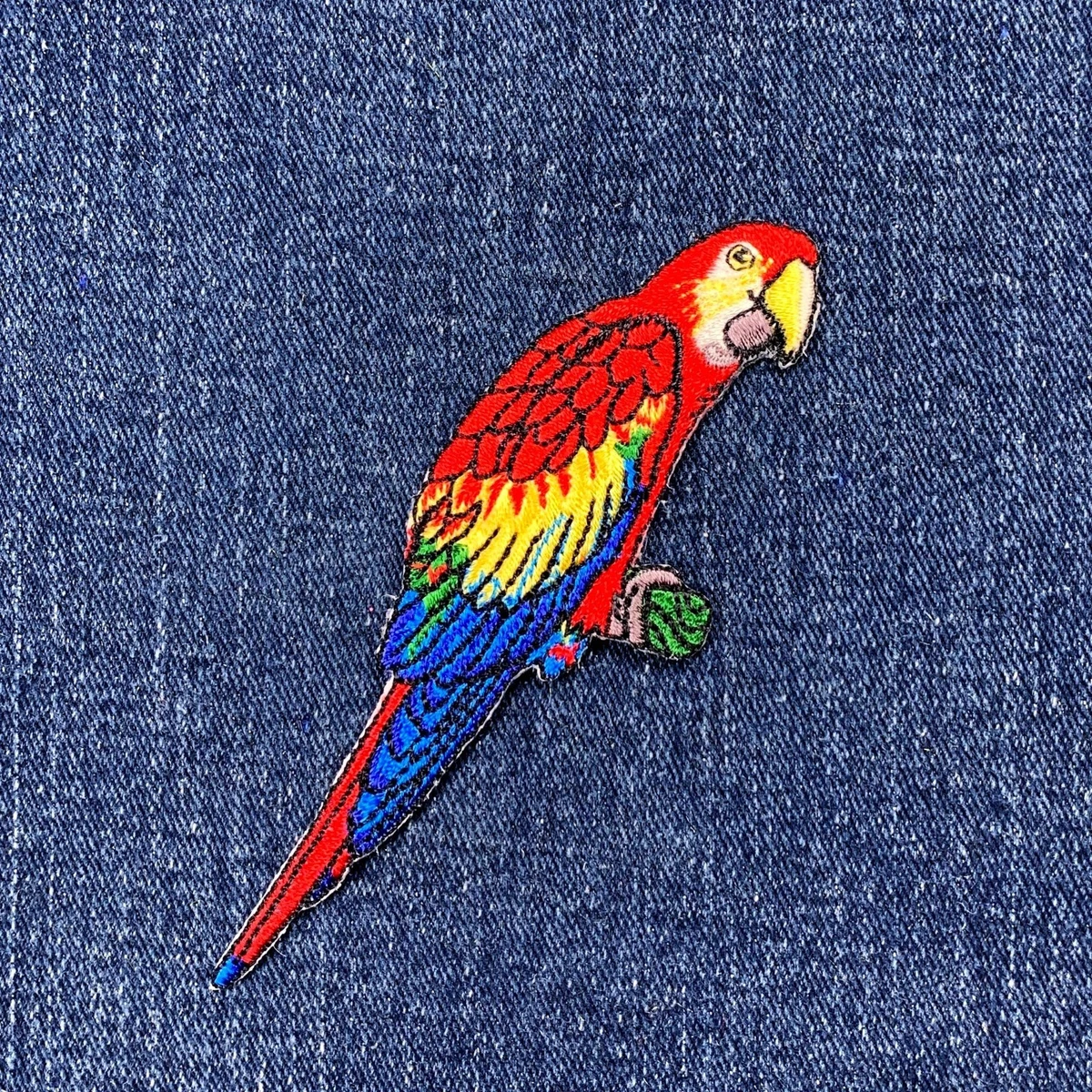 FARM Rio Brazil Embroidered Macaw Lounge Chair Off-White Baseball Hat OS NWT What a first game day ?? At FARM Rio Brooklyn with  main image 2