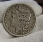 1878 CC US Morgan Silver Dollar $ Fine (Key Date)