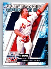 2021 Topps Opening Day #OOD-8 Mark McGwire Outstanding St. Louis Cardinals