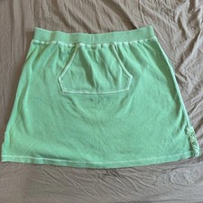 vtg Tommy Hilfiger Y2K Skirt Green Sporty 100 Cotton Size Small