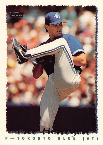 Pat Hentgen 1995 Topps 213 Toronto Blue Jays - Picture 1 of 2