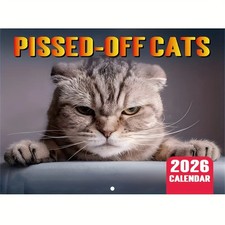 Kalender 2026 Katzen Tagebuch Wandkalender Planer Tier Heimdekoration