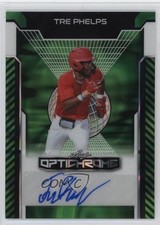 2025 Leaf Optichrome Auto Green Lava /6 Tre Phelps #BA-TP1 Auto 1pe6