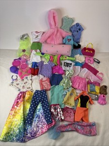 Lot Vintage & Modern Barbie Doll Clothes Shoes Purses  Accessories
