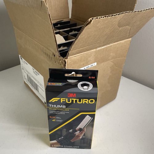 6 Futuro 3M Daumen Deluxe Stabilisator schwarz Small/Medium links oder rechts atmungsaktiv