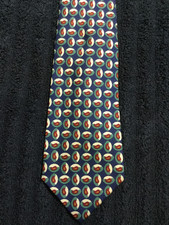 Vintage Polo by Ralph Lauren Geometric Handmade Silk Tie 3 1/2 x57