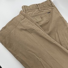 Polo Ralph Lauren Mens Stretch Classic Fit Khaki Brown Pants Size 36/32
