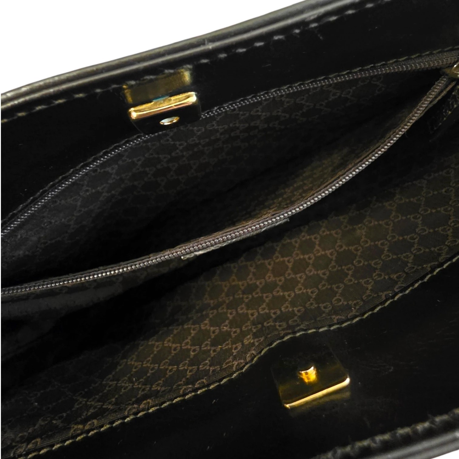 Vintage Gucci | Tom Ford Era Sherry Web Shoulder Bag | Made In Italy image 7