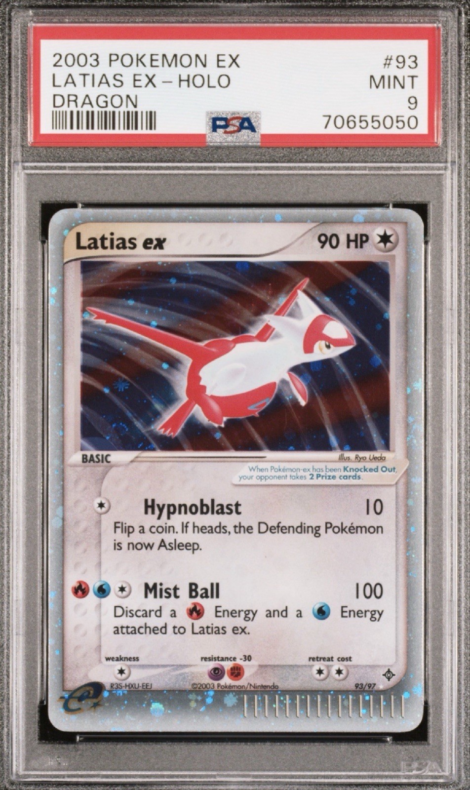 Latias ex 2003 EX: Dragon #93/97 Holo Price Guide - Sports Card