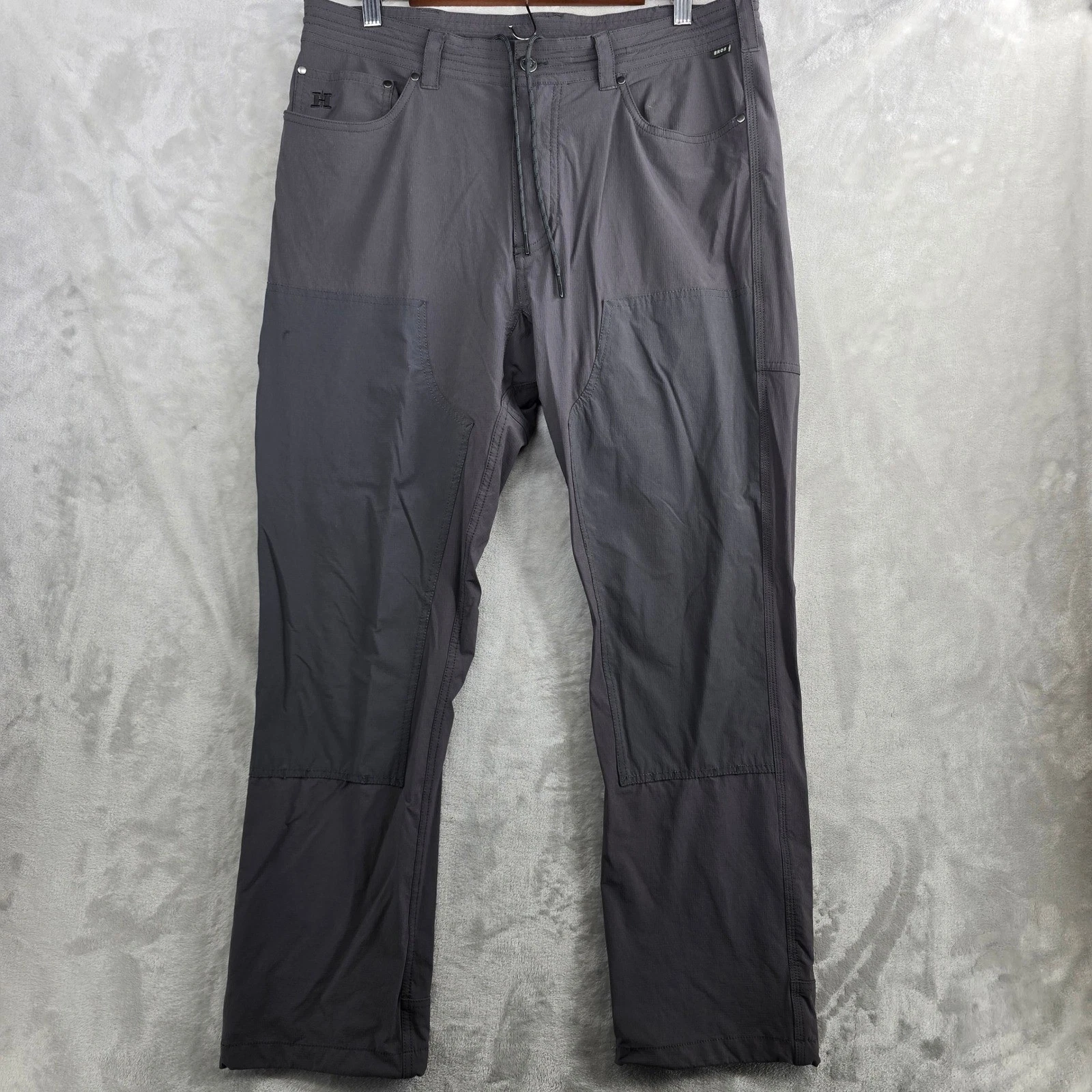 Howler Bro Shoalwater Tech Pants Dark Gray Mens 33x30 performance Fishing pants
Opens in a new windo
