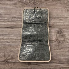 Betsey Johnson Foldable Travel Diaper Changing Pad Pink Hearts