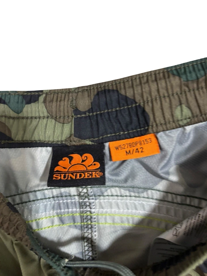 Sundek Camouflage Beach Swim Board Shorts Trunks Bath Suit Size Medium 42 - Image 4 of 4
