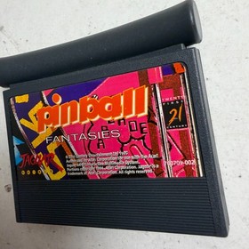 Pinball Fantasies (Atari Jaguar) 21st Century Entertainment Video Game Cartridge
