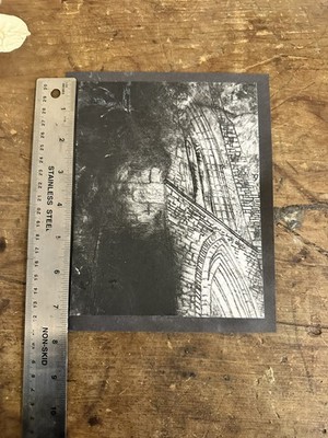 Original Kunstdruck Sammlung Gotik Architektur Druck kleiner Kirchturm