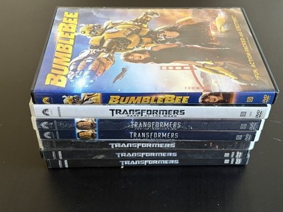 Lot Of 7 Transformers DVDs (4 Titles, Bumblebee Extinction Dark Of The Moon Etc)