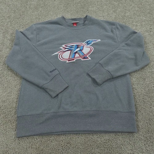 Mitchell & Ness Crew Neck Sweater Men Large NBA Houston Rockets Vintage 90's Y2K - product listing photo