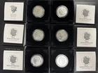 2021 Morgan and Peace Dollar Complete 6 Coin Set OGP