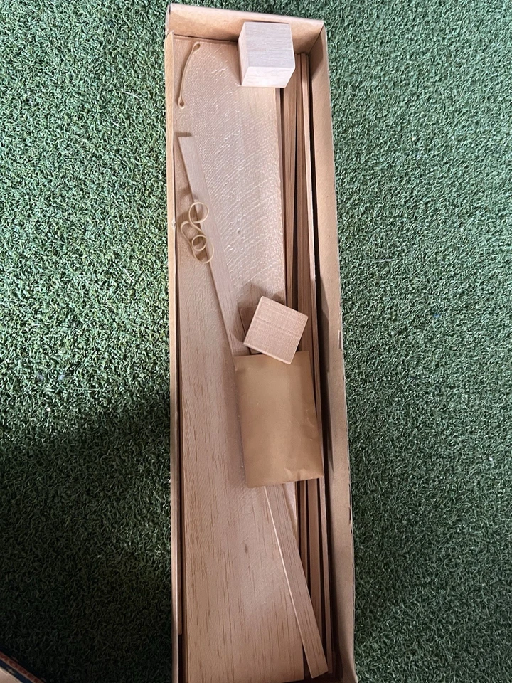 1947 Cleveland Free Flight Lancer Model Airplane 32" CO2 or Rubber band Power - Image 4 of 4