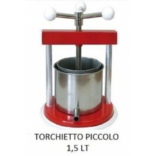 TORCHIETTO PICCOLO TOMMY IN ACCIAIO INOX 1,5 LT PREMITUTTO SPREMITUTTO AGRUMI