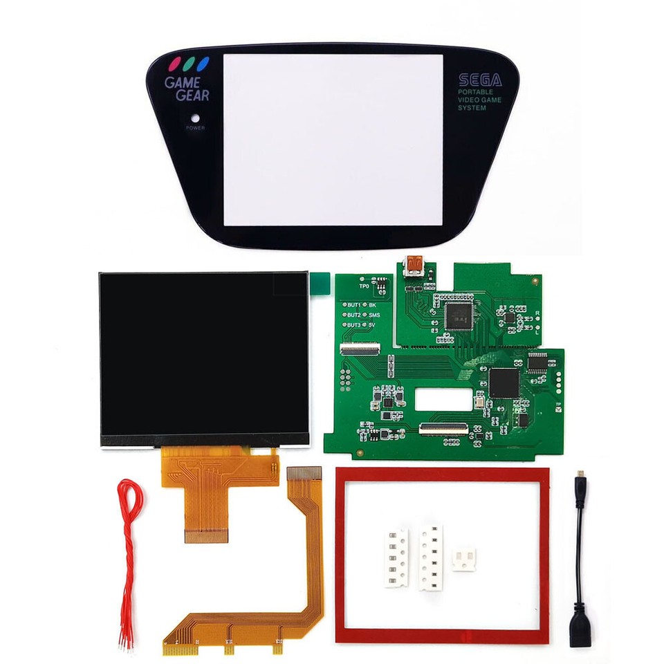 For SEGA Game Gear 3.5 Inches 640x480 HD IPS Highlight LCD HDMI ...