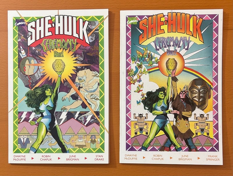 Sensational She-Hulk Ceremony #1 & 2 complete series (Marvel 1989) 2 x NM comics