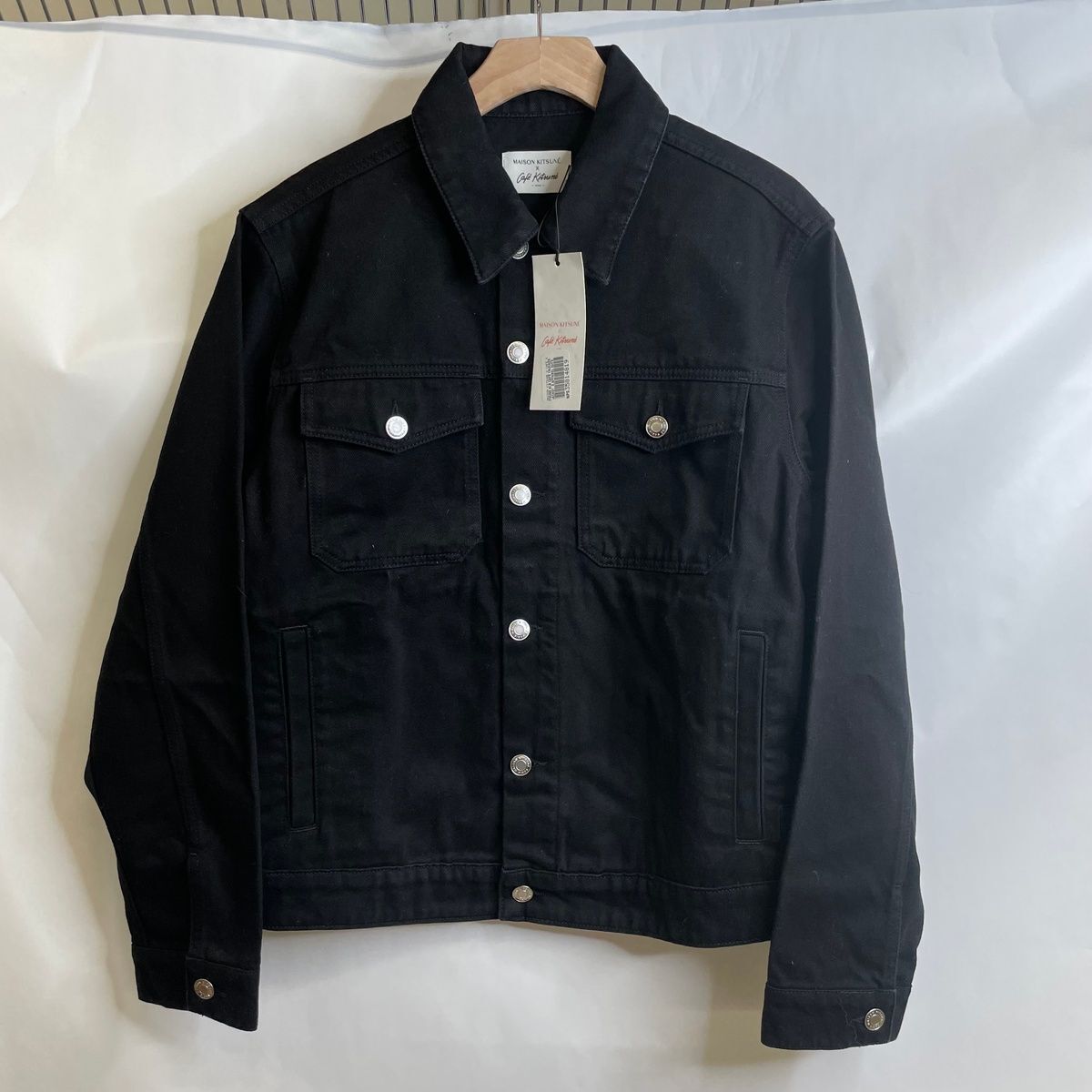 MAISON KITSUNE X Cafe Kitsune Trucker Jacket Men's Size S MAISON KITSUNE X Cafe Kitsune Trucker Jacket Men's Size S