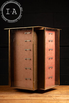 Vintage Revolving Keen Kutter Pocket Knife Point-Of-Sale Display Case