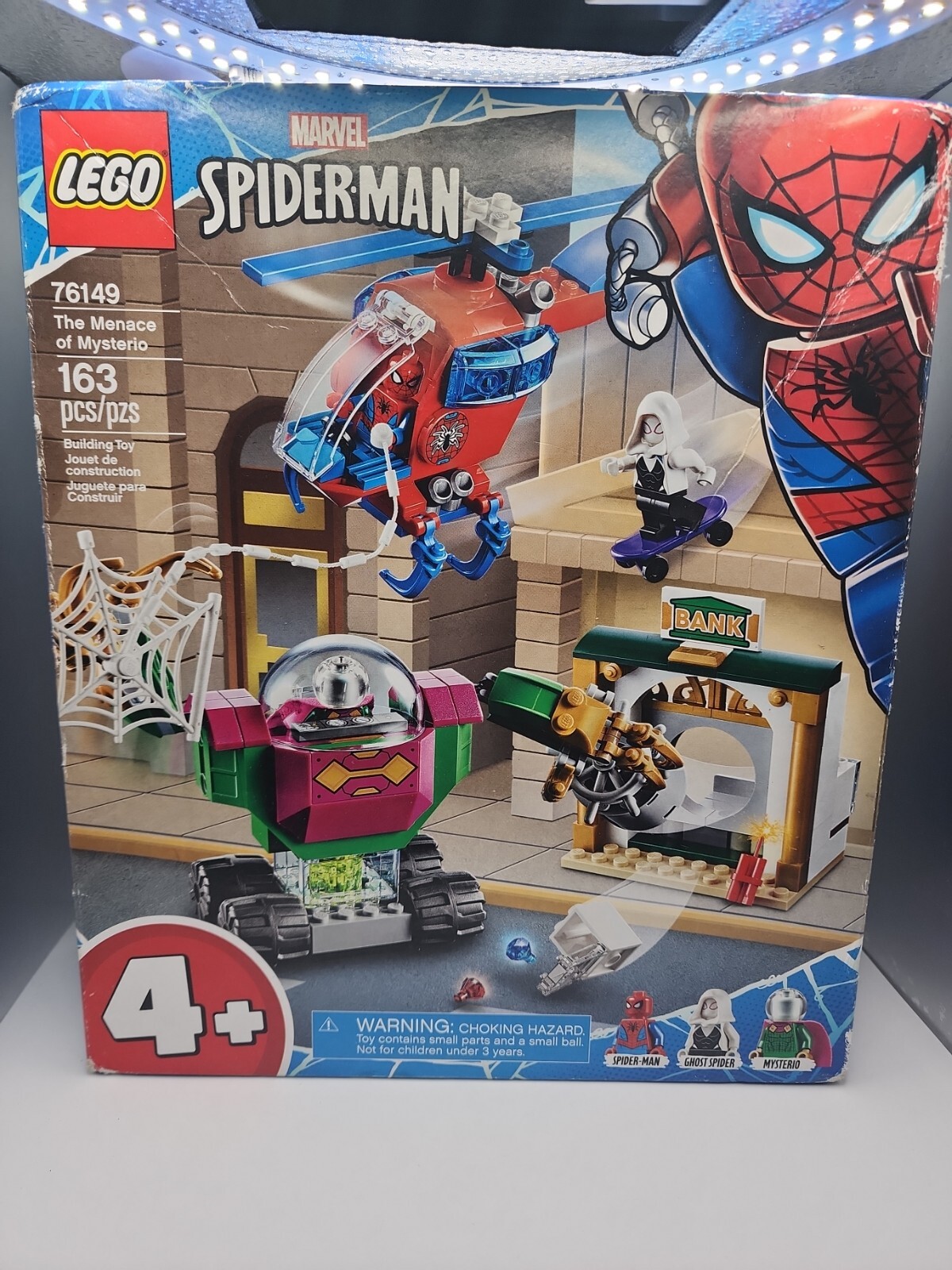 LEGO 76149 Marvel Superheroes Spider-Man Menace of Mysterio New box not  perfect 673419320405 | eBay