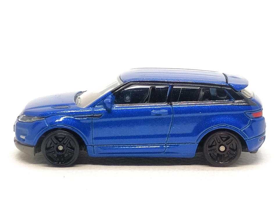 Custom Car from MJ Range Rover Evoque Dark Blue (Changed Wheels) 1:64 3" C053 - Image 4 of 4