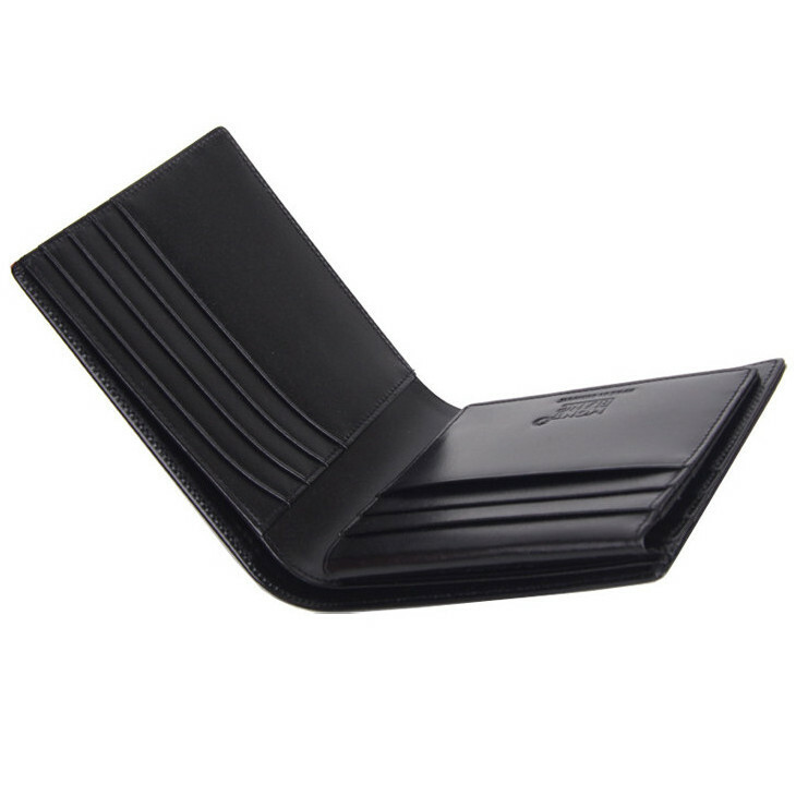 Original Montblanc Meisterstück Leather Card Holder Wallet Purse