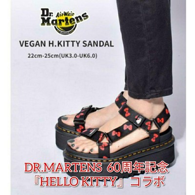 dr martens sandals hello kitty